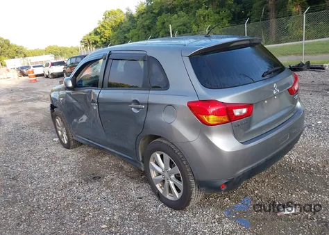2015 Mitsubishi Outlander Sport Es from USA, damaged, VIN 4A4AP3AU7FE056590